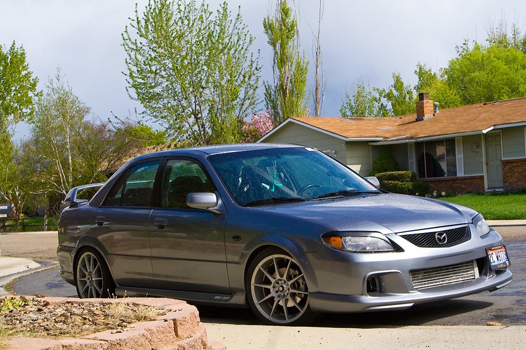 2003.5 Mazdaspeed Protege (Familia) | This is what happens w… | Flickr